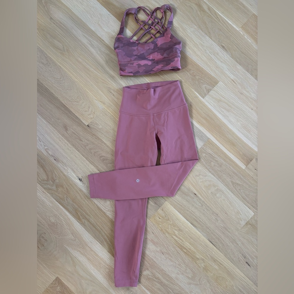 Lululemon Athletica Mauve Leggings